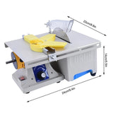 1Set Jewelry 750W Rock Polishing Buffer hine Table Saw Lathe Grinder Tool Multifunctional US Plug
