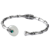 S925 Sterling Silver Vintage Thai Slub Ladies Bracelet