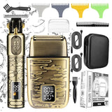 Resuxi 966 New Men's Reciprocating Electric Set, Home Oil Head Carving Hair Clipper, Multifunctional Shaver