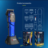 New WMARK NG-9003 High Speed Professional Hair Clipper Microchipped Magnetic 9000RPM 9V Motor with Charge Stand
