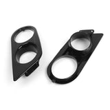 Front Lower Bumper Lamp Frames Fog Light Covers Replacement for E46 M3 2001-2006 51112695255 51112695256