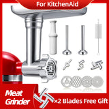 1 Set Meat Grinder Attachment For All KitchenAid Stand Mixer Meat Grinder Kit