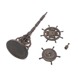 Wood Round Pen Holder Brush Hanging Pen Rack Double Rotating  Disk Round Pen Holder Practical Calligraphy Brush Storage Rack