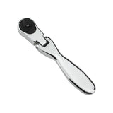 Mini 1/4 Inch 72-Tooth Double Headed Ratchet Wrench Hand Tools Repair Tool Screwdriver Bit for Tight Spaces