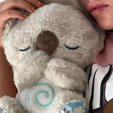 Cute Koala Comfort Doll with Music and Lights Baby Sleep Soother for Newborns