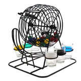 Family Lotto Traditional Bingo Game Set Educational Games Deluxe Lucky Ball hine for Home Travel Holiday Bar Party