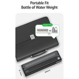 PeriPage A4 Paper Direct Thermal Transfer 304dpi Wireless 210mm Mini Mobile Photo Printer USB BT Connect