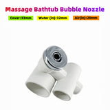 33mm Cover 32mm Massage Chromed Cap PVC Body Bathtub Bubble Hot Tub Water Jet Nozzle