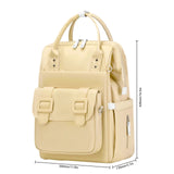 21in Large Backpack Diaper Bag - For Baby Girls and Boys, Wet Dry, Lightweight, Cute, Waterproof, Travel for Mom and Dad