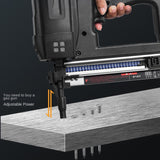 Multifunction Lithium Battery Gas Nail Gun, Steel Water And Electricity Special Concrete Gas Nail Gun Frame Trunking Pneumatic