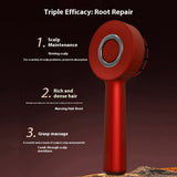 Electric Vibration Comb Red Light Therapy Growth Massage Scalp Brush Anti Loss Liquid Oil Applicator Hair Care