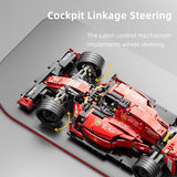 F1 RC Race Cars 1163PCS Sets MOC Remote Control Blocks Cool Collectible Model Car Kits Building Toys
