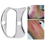 Handed Stainless Steel Scraping Board Scrapper Plate for Release Pain Relief Guasha Body Massage Tools