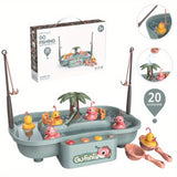 Delightful Children's Electric Magnetic Fishing Game - Perfect Birthday Gift!