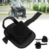 Shoe Anti-Slip Wheelchair Pedals Foot Rest for Elderly Patient Safety Footrests Fixed Strap Wear-Resistant