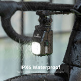 OFFBONDAGE 1600LM Hoisting Deade Front Led Light Lamp Bicycle Lights Cycg Bike Accessories