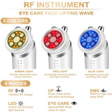 Beauty Multifunction Anti-aging EMS RF Face Lift Skin Tightening Machine  Wrinkle Removal Facial Eye Massager Skin Care Tools