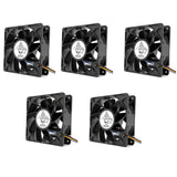 5PCS 7500RPM 4-Pin Connector 12V 5A Computer CPU Coog Fan Antminer Bitmain S7 S9 For Whatsminer L3