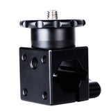 ZW-01 Center Axle Extension Tripod Rod Axis Mount 1/4'' Adapter Holder Bracket Tripod Ball Head