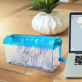 Portable A4 Paper Shredders Document Strip Cutting hine Manual multiple sheets paper Shredder For Desktop Household Office