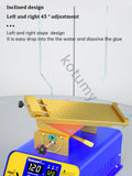 LCD Separator Preheating Plate Station for Phone Flat Edge Screen Glass Split hine