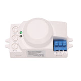 5X 5.8Ghz HF System LED Microwave 360 Degree Sensor Light Switch Body Motion Detector