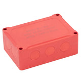 500A Marine Bus Bar 48V Automotive Power Distribution Block Big Current 6 Studs With Red Black Plastic Cover For Car Boat Auto