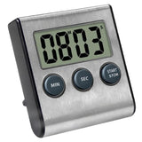 Digital Timer, Loud Alarm Stainless Steel Timer For Kitchen Cooking, Baking,Sports Games