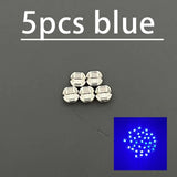 TYPE-C 5V 0-200mm Wireless Power Supply Transmitter Coil Induction 5PCS Receiver LED Light Lamp DIY Model am ama Robots