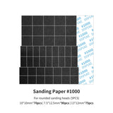 DSPIAE Reciprocating Polishing Pen with Flat Head/Curved Sanding Paper Head - For Military Model Craft Tools and Hobby.