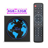 X98 Mini Android 11.0 TV 4GB RAM 64GB ROM Amlogic S905W2 Support 4K 2.4G/5G WiFi 1000M Youtube Google Player Set Top Box