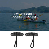 2Pcs Handles Strong -Handle Design Ultra Heavy Duty Bungee Kayak Replacement Installation Kit