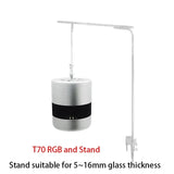 WEEK AQUA T70 RGB 70W Button Edition High Power Moonlight Led Aquarium Light Full Spectrum Freshwater Aquatic Plants 2nd Stand