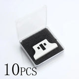 NEW 2/10/50pcs for 8081 detailer trimmer Ceramic T-WIDE TRIMMER MOVABLE BLADE 32 teeth with box