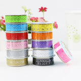 Roll Paper Hollow Lace Waterproof Handmade Decoration Creative Delicate DIY Handicraft Tape
