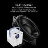 Portable Q96 Projector Android 9.0 High-Clear Large Screen Experience Hi-Fi Speaker