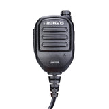 HK008 Intercom with Adjustable Volume Shoulder Microphone, 2-Pin K-Head, Amplifier Speaker