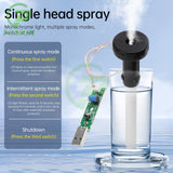 Type-C USB 5V 20mm 1.5-2W Ultrasonic Atomizing Humidifier Module DIY Moisturizing Transducer Mist Maker Atomize Rubber Gaske kit