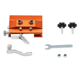 Chainsaw Sharpener Jig Orange With 5 Burr For 4-22 Inch Chainsaw And Electric Saw