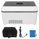 LED Display Screen Temperature Adjust Cooler Travel Box for Car Insu Refrigerated Case