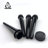 CRUSHER 10Pcs Plastic Herb Tobacco Box Tube Child-proof Rotating Cover 120mm Rolg Paper Storage Tubes Smoking Accessories