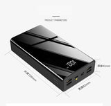 Best Selg Products 2022 Power Bank 50000mAh 100000mAh With High Capacity Outdoor Travel Portable Fast Charging Use For Xiaomi