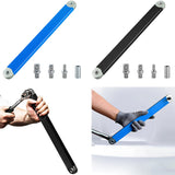 Professional Offset Extension with 1/2in 1/4in and 3/8in Drive Adapters Combination Torque Wrench 1/2 1/4 3/8 In.