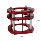Router Lift For 65MM Diameter Motors Router Table Wood Milling Liftable Plunge Base For Trimmer Engraving Machine DIY Tools