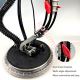 Electric Putty Powder Grinding Disc Sanding Machine - Wall Sander Polisher with LED Light.