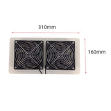 Solar Exhaust Kitchen Pipe Duct Bathroom Extractor Ventilation Toilet Wall Air Cleaning Window Industrial Outdoor Fan