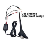 1 Piece DAB+GPS+FM Car Active Radio Black With Bluetooth Modulator Waterproof Dustproof Universal Antenna