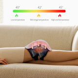 Heating Knee Massager Vibration Laser Physiotherapy Equipment Body Healt Pressotherapy Air Compression Pad for Joint Pain Relief