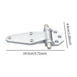 Heavy Duty Refrigerator Hinge Easy Installation for Farm Door Warehouse