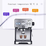 15 Bar Italian hine Stainless Steel Steam Semi-automatic Milk Bubble Espresso Coffee Maker Commercial CRM3605